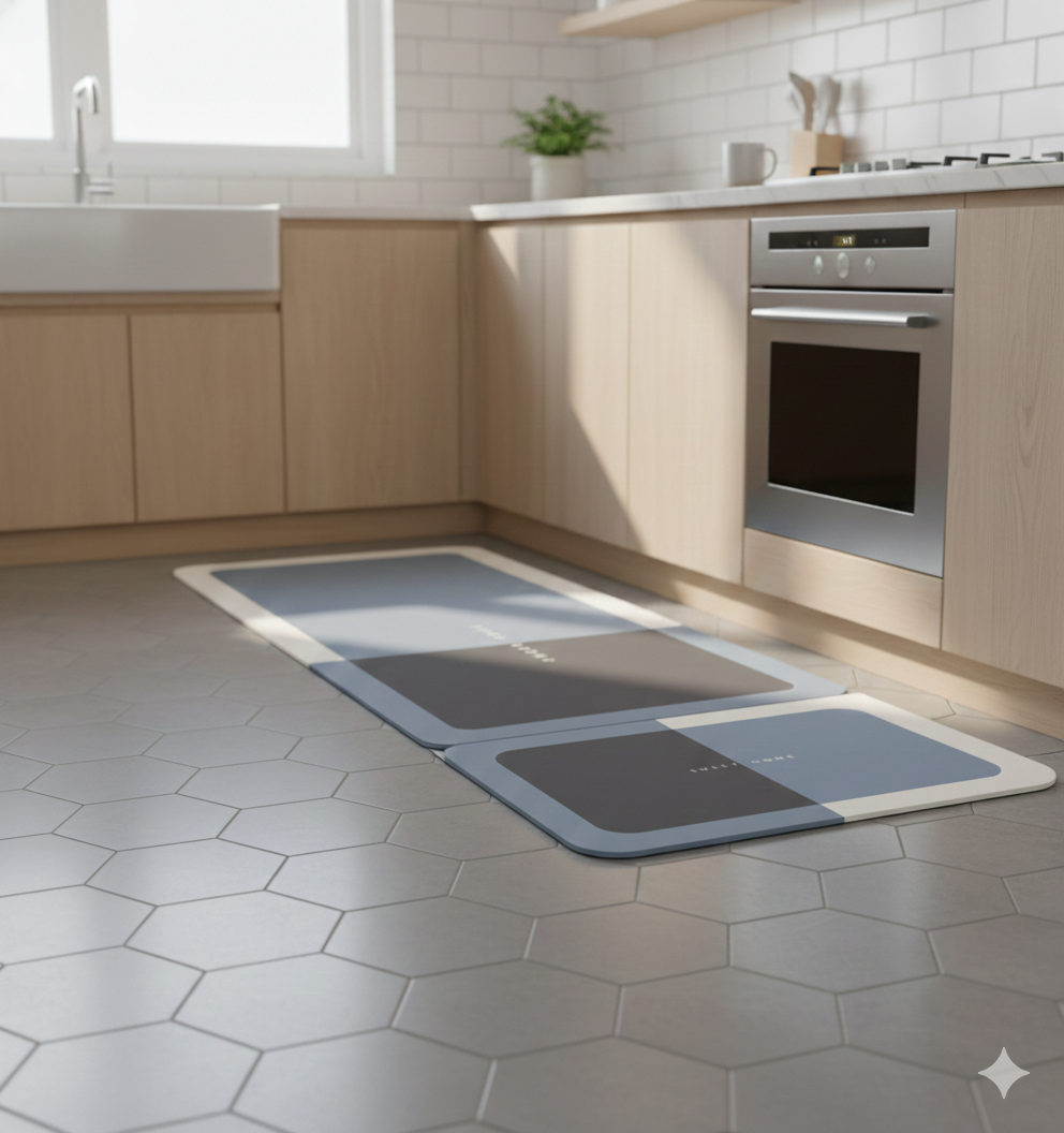 Blush Diamond Shag Rug